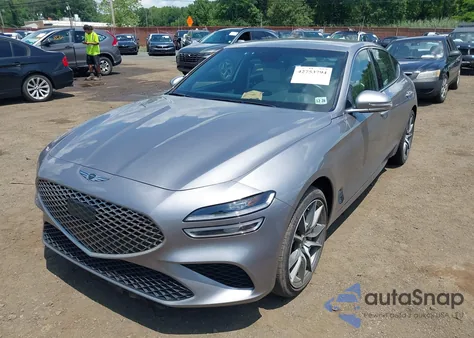 2024 Genesis G70 2.5T Awd из США, поврежденный, VIN KMTG34SC0RU137774